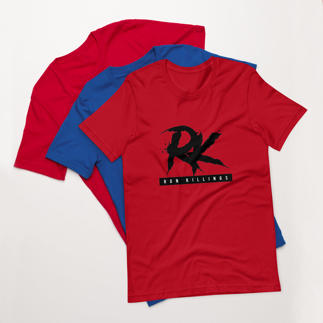 Ron Killings RK Signature Series (black text) Unisex t-shirt